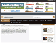 Tablet Screenshot of byggportalen.se